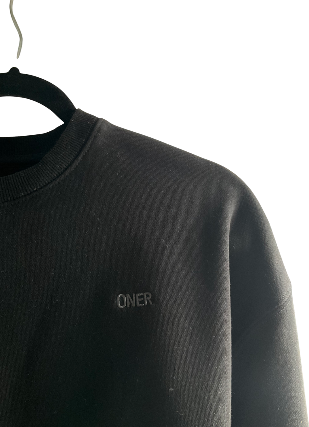 Oner Active Black Foundations Crew Neck Sweatshirt And Joggers UK S