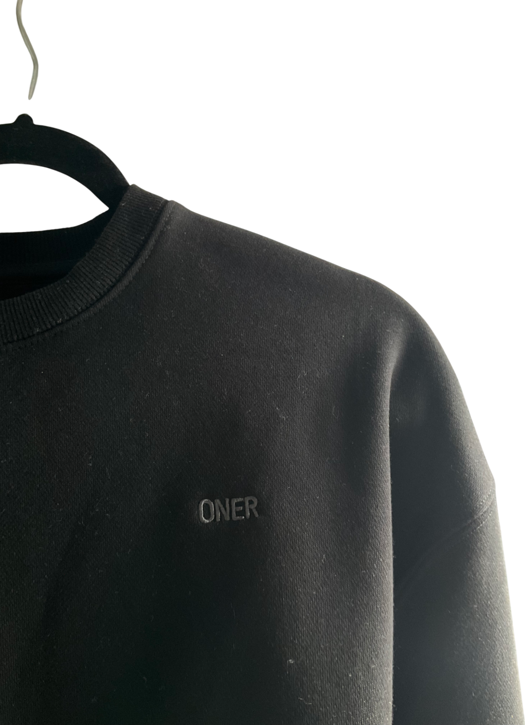 Oner Active Black Foundations Crew Neck Sweatshirt And Joggers UK S