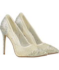 Dune White 'brightest' Court Shoes UK 4 EU 37 👠
