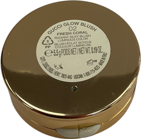 Gucci Glow Powder Blush 02 Fresh Coral 5.5g