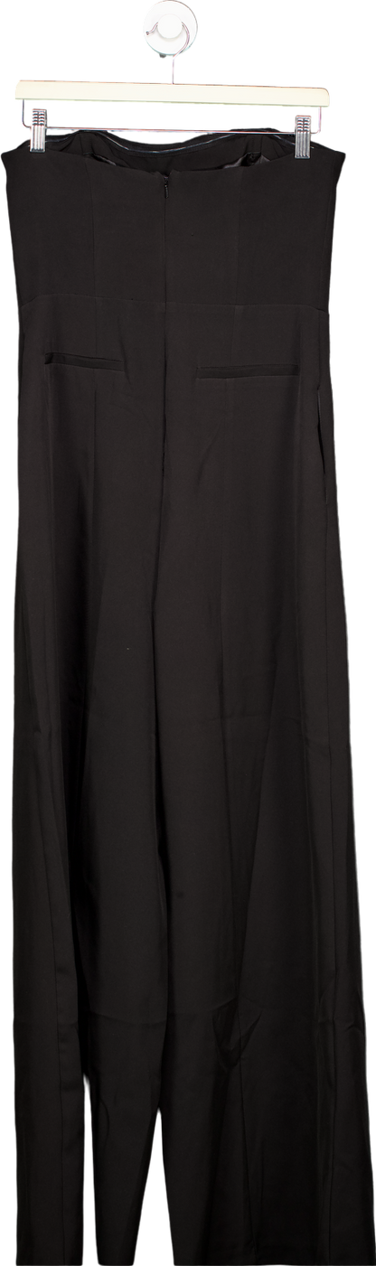 Unknown Black High-Waisted Trousers UK 10