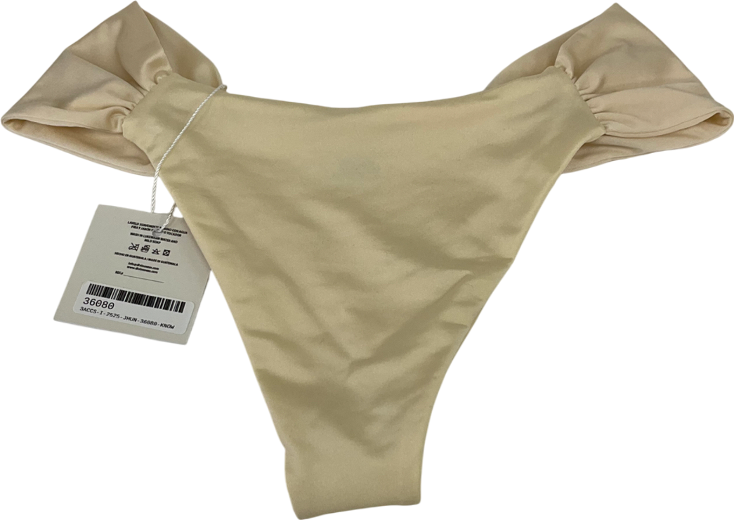divino seas Cream Nasia  Bikini Bottoms UK S