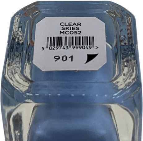 Mii Confidence Nail Polish Clear Skies 14ml