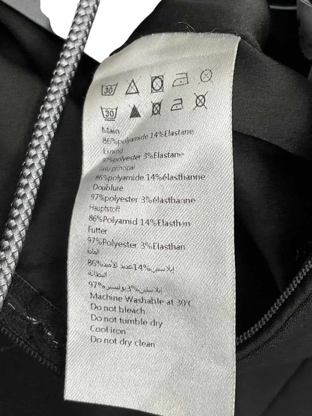 Club L Black Corsage Detail Maxi Dress UK 10