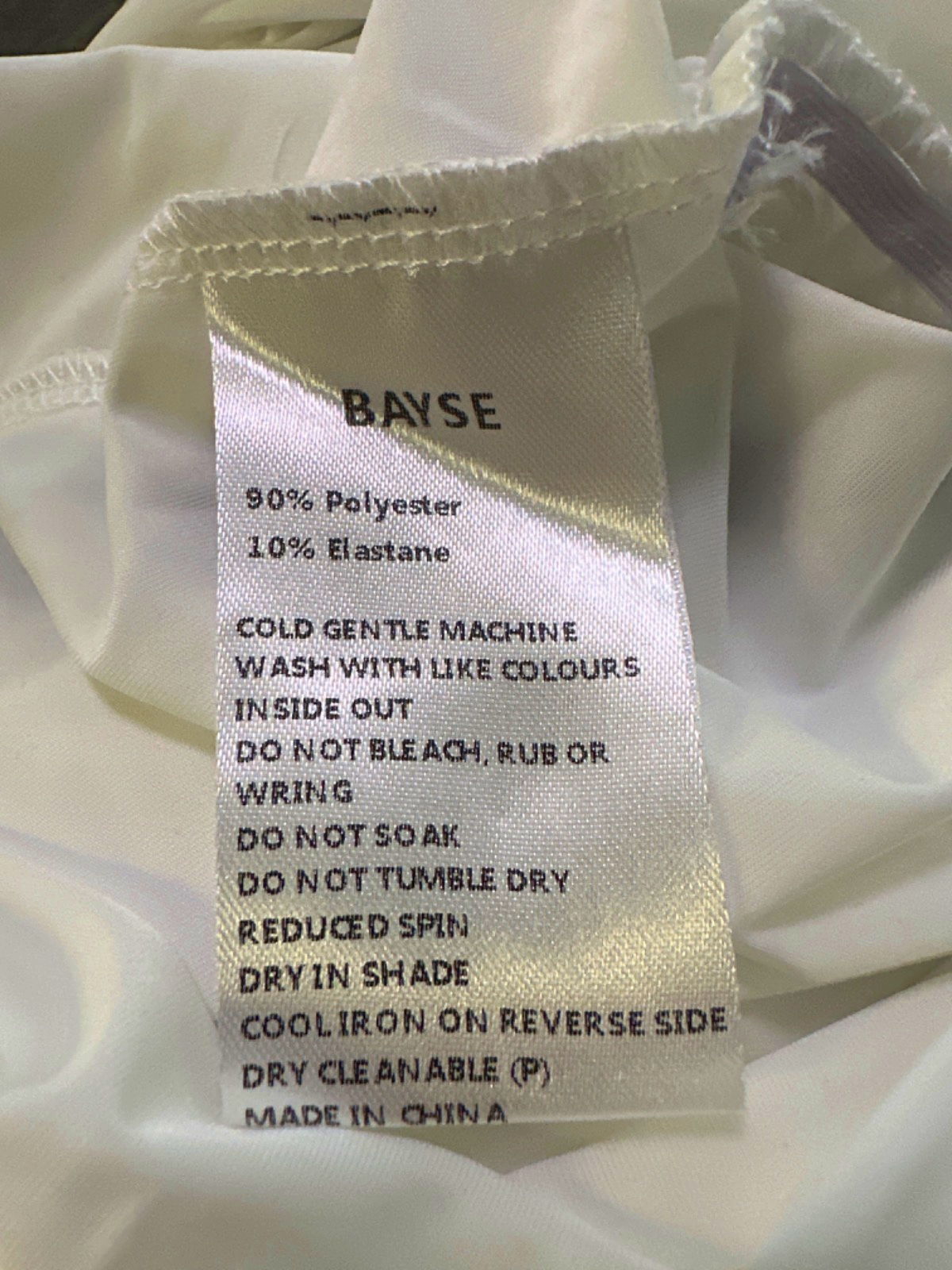 BAYSE White Liberty Top UK S