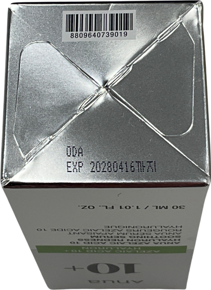 anua Azelaic Acid 10 Hyaluron Redness Soothing Serum 30ml