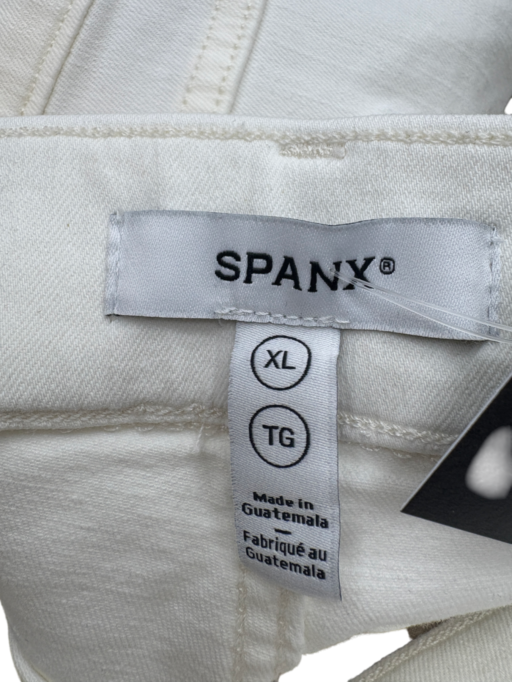 Spanx Cream Wide Leg Jeans UK XL