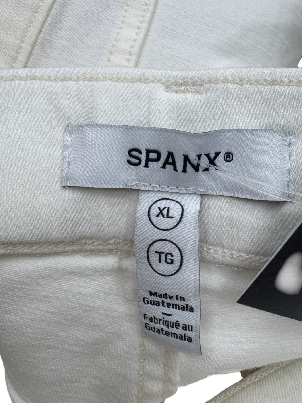 Spanx Cream Wide Leg Jeans UK XL