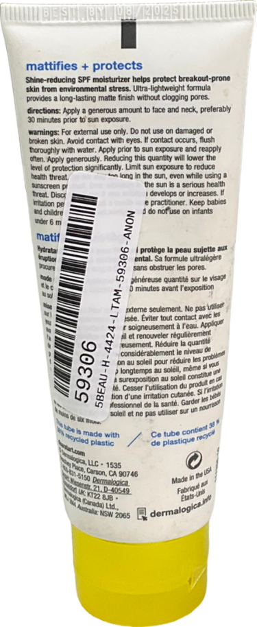 clear start Dermalogica Clearing Defense Spf30 Moisturiser 59ml