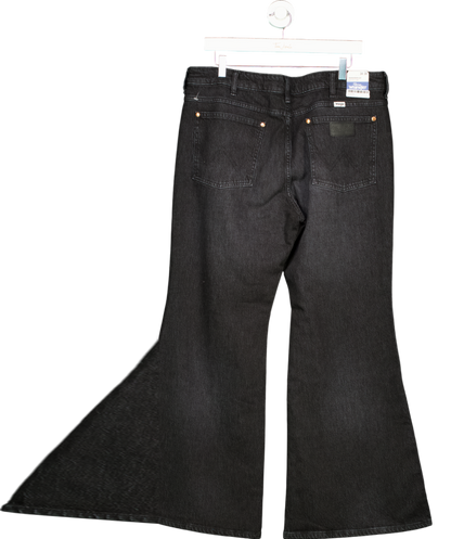 Wrangler Black Wanderer 622 High Rise Flare Jeans W34