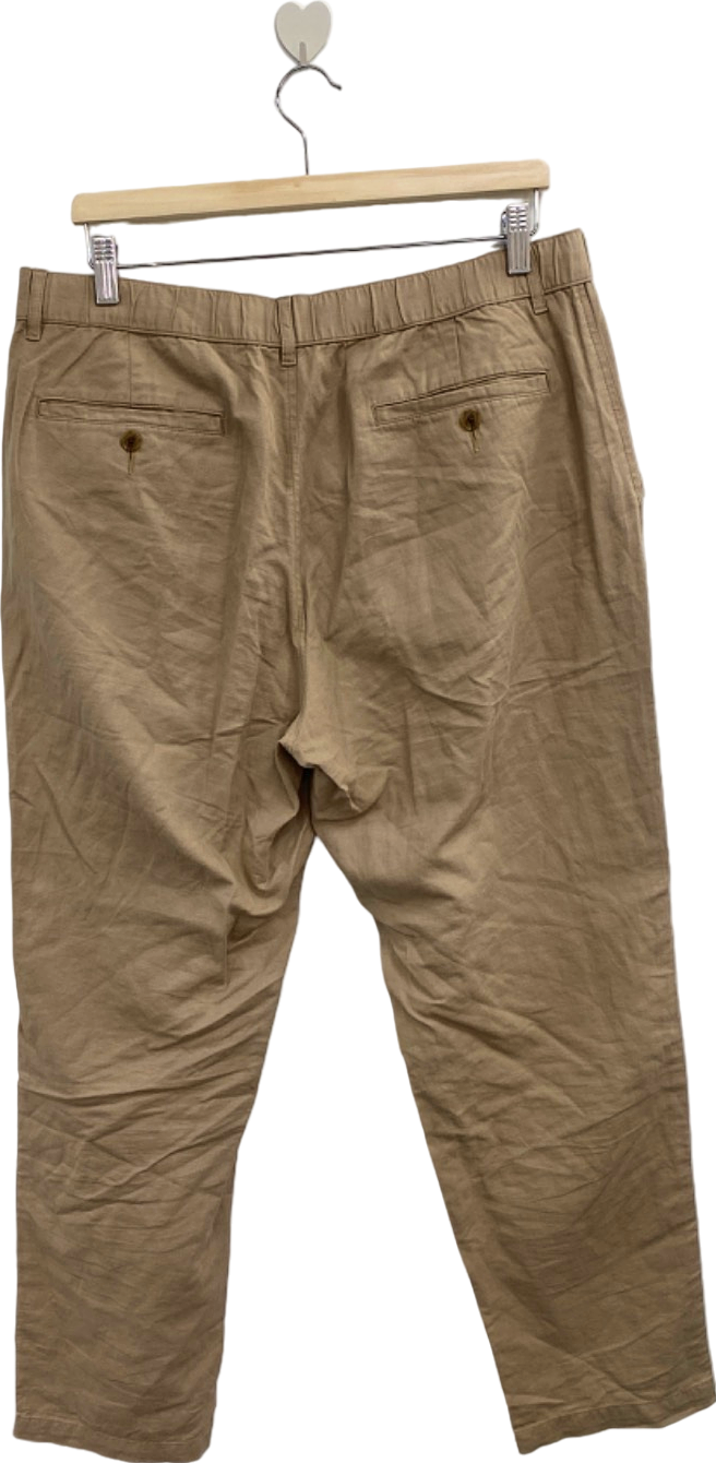 Uniqlo Beige Casual Trousers UK L