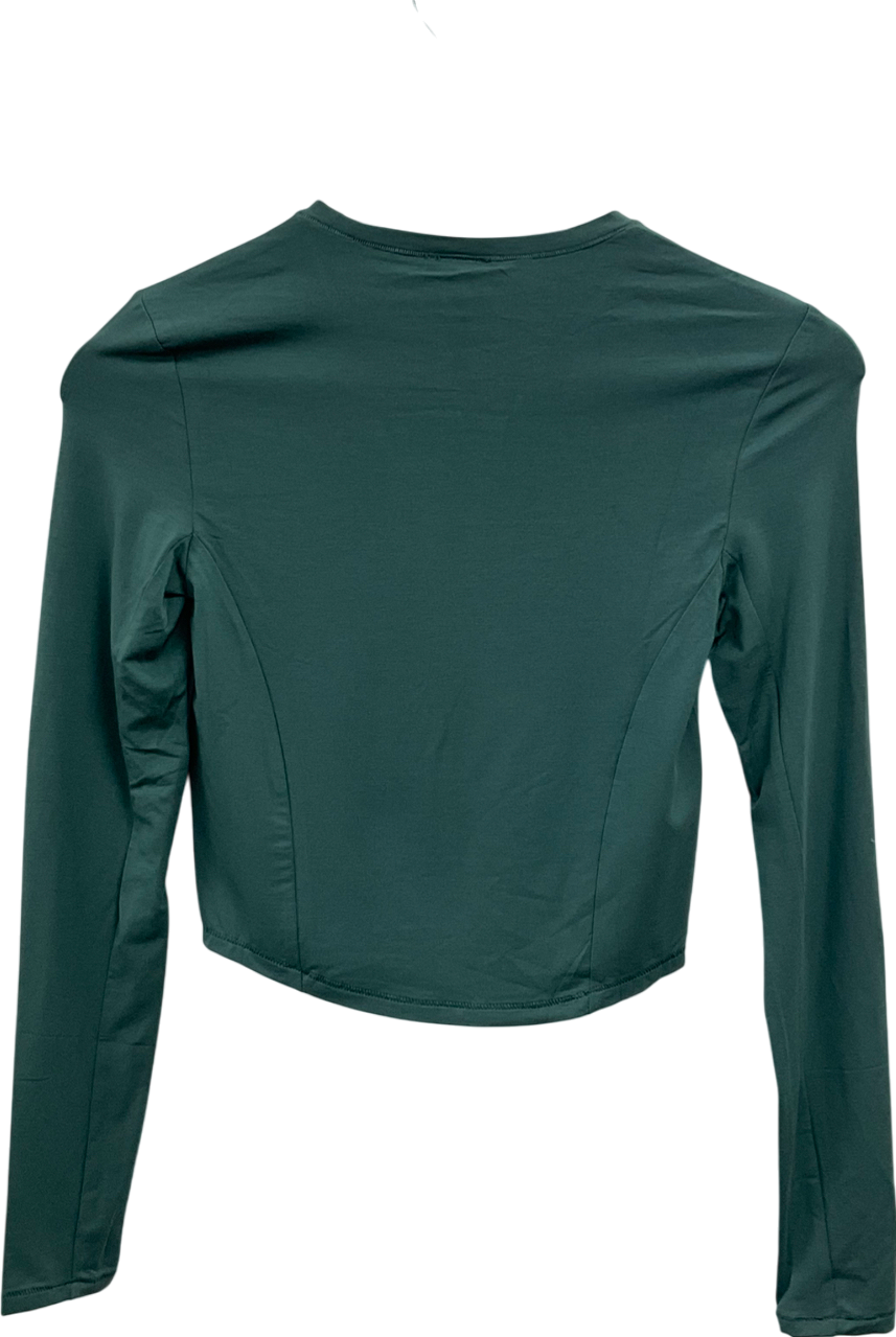 Oner Active Green Mellow Soft Mid Long Sleeve Top UK S