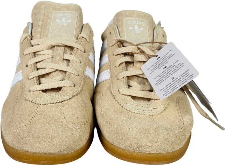 ADIDAS Cream Gazelle Indoor Suede Trainers UK 10 EU 44