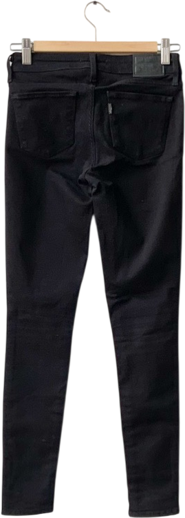 LEVI'S Black 711 Skinny Jeans W25