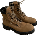 All Saints Brown Suede Lace Up Boots UK 8 EU 42 👞
