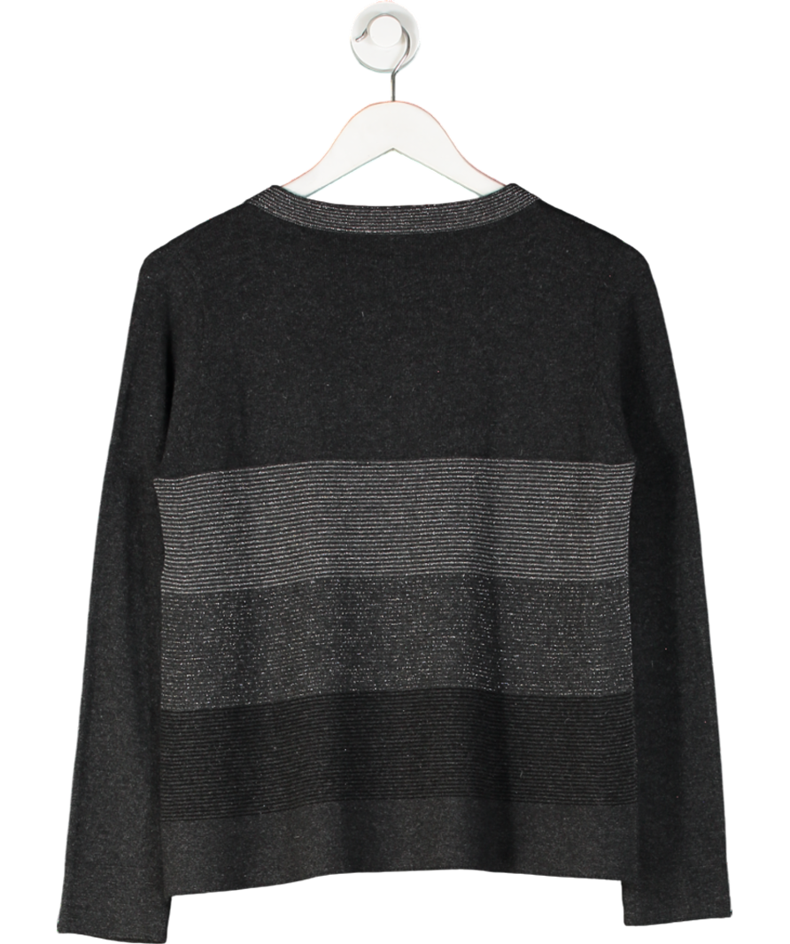 D Exterior Grey Cashmere Sparkle Jumper UK S