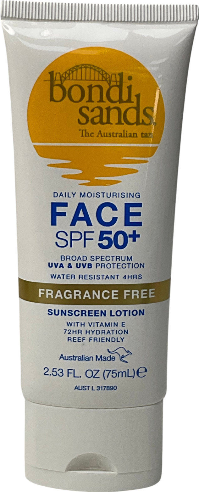 Bondi Sands Sunscreen Lotion Spf50+ - Face 75ml