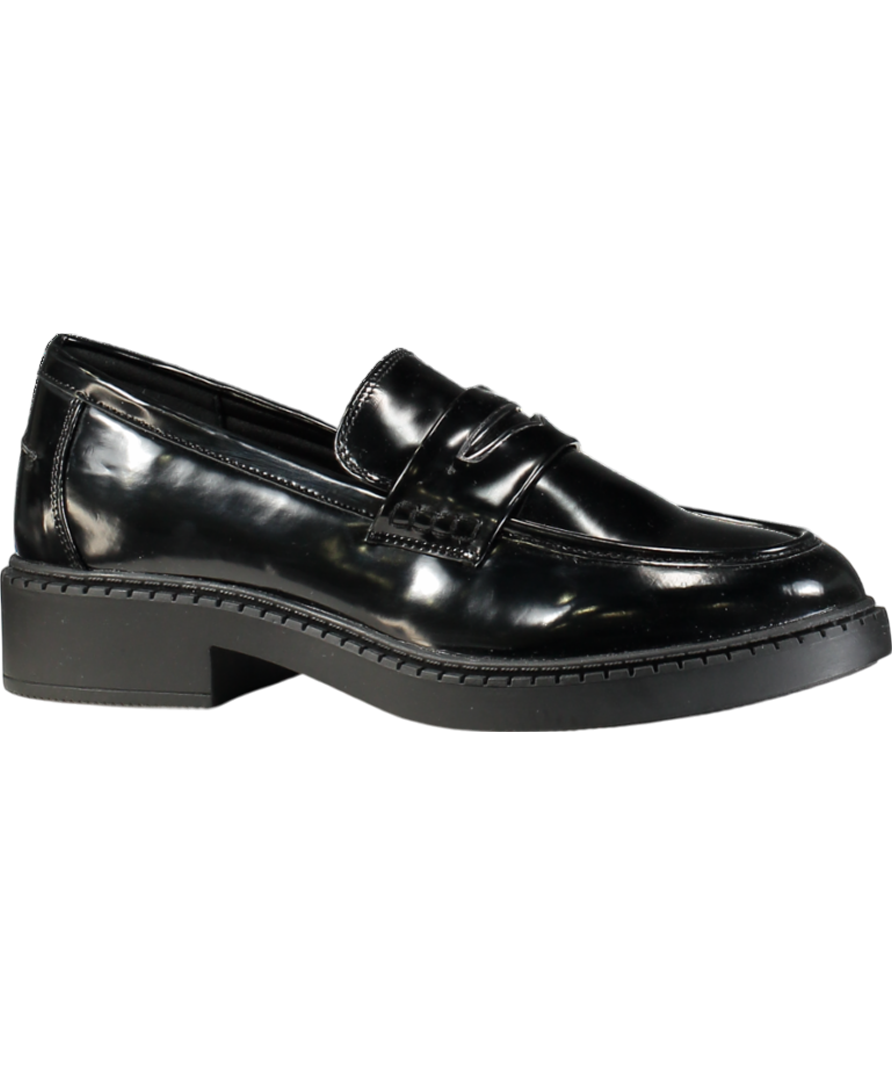 New Look Black Comfort Chunky Loafers UK 9 EU 42 👠