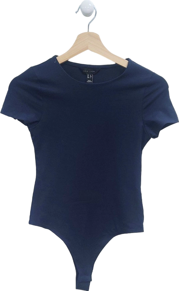 New Look Blue Crew Neck Body UK 6