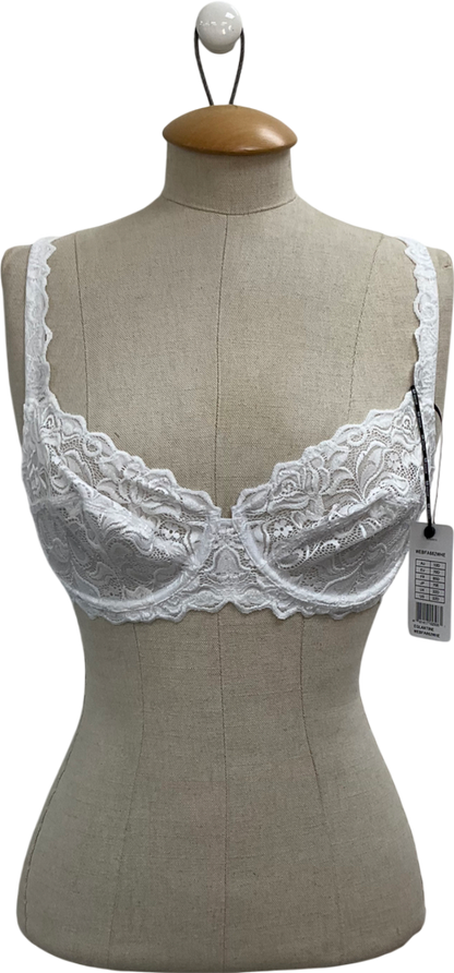 Wacoal White Eglatine Classic Underwired Bra UK 32D