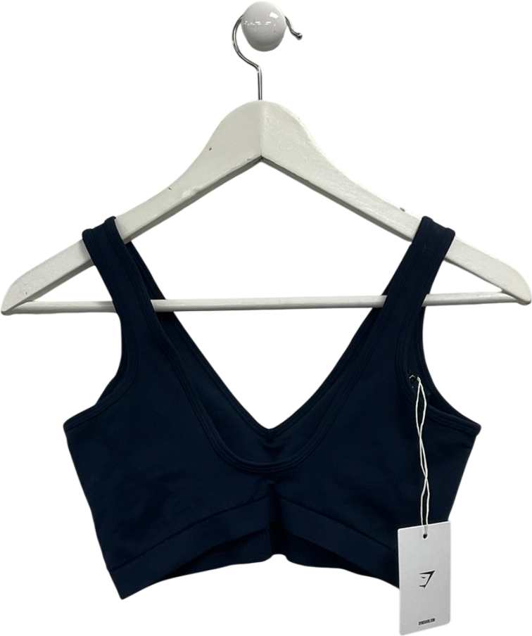 gymshark Blue Everyday Seamless Sports Bra UK S
