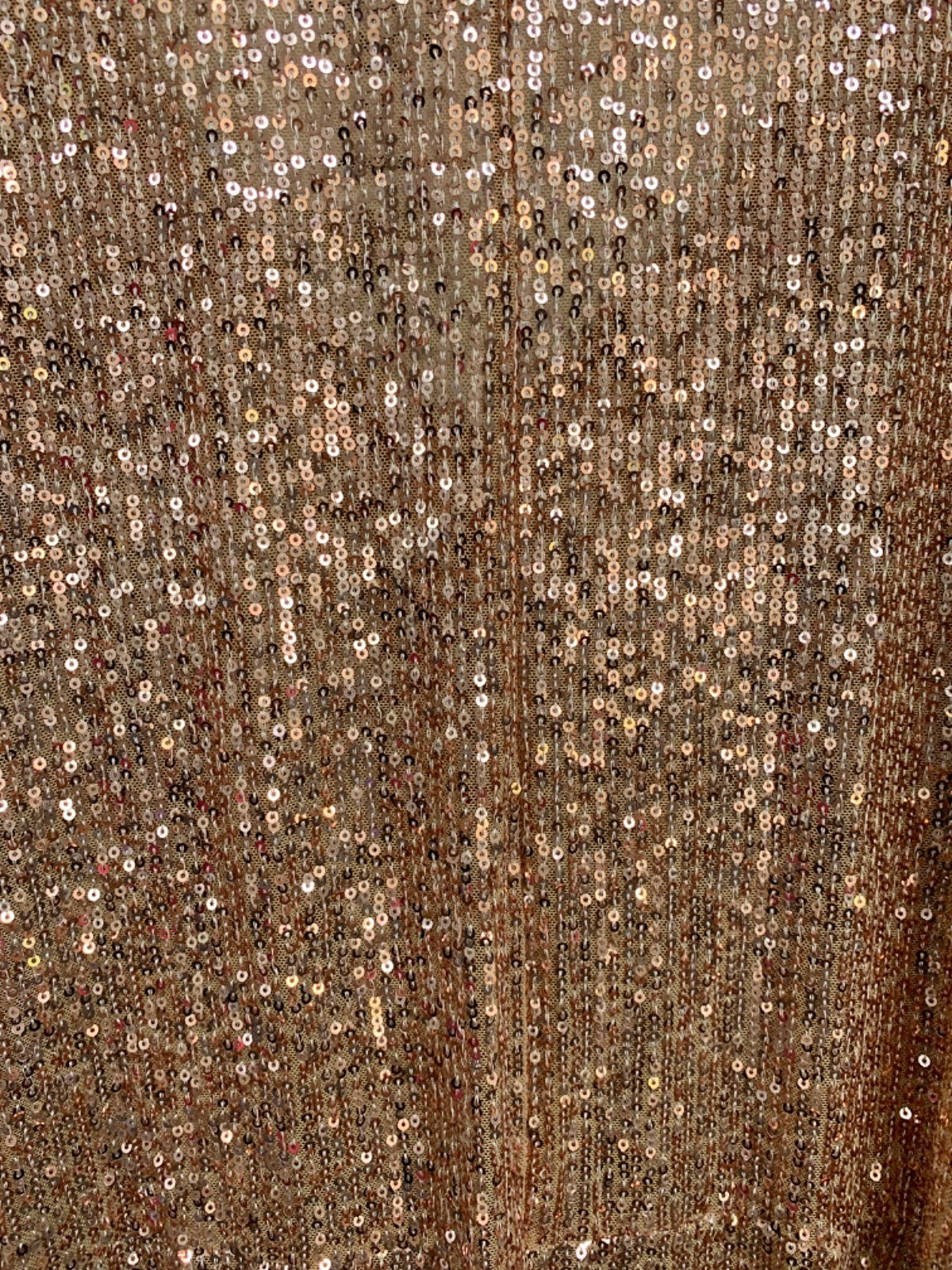 Joanna Hope Rose Gold Sequin Dress UK 26