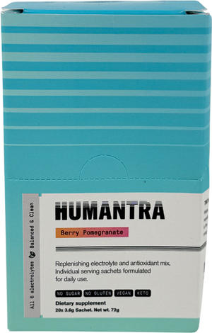 Humantra Electrolytes Berry Pomegranate X20 3.6g