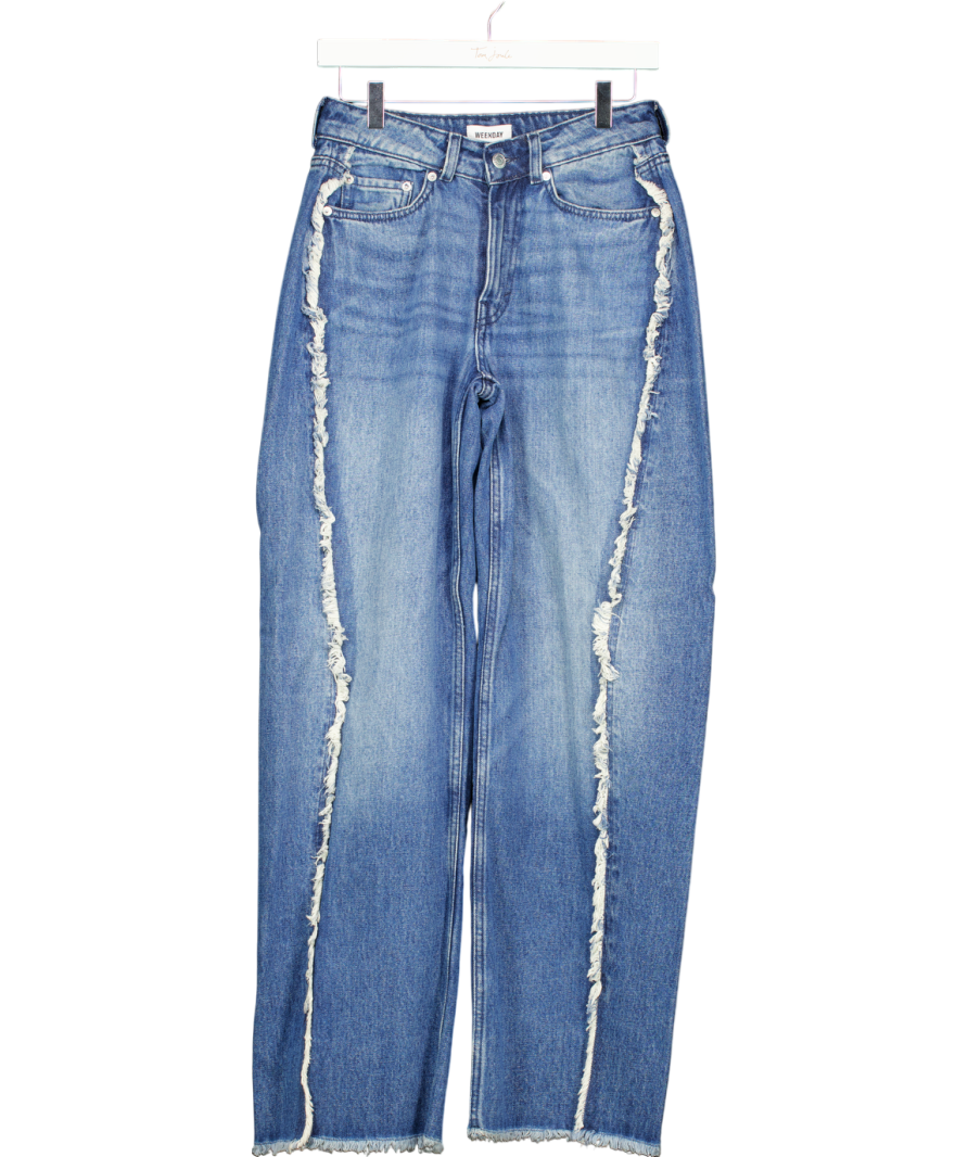 Weekday Blue Perfect Curve Jeans W28