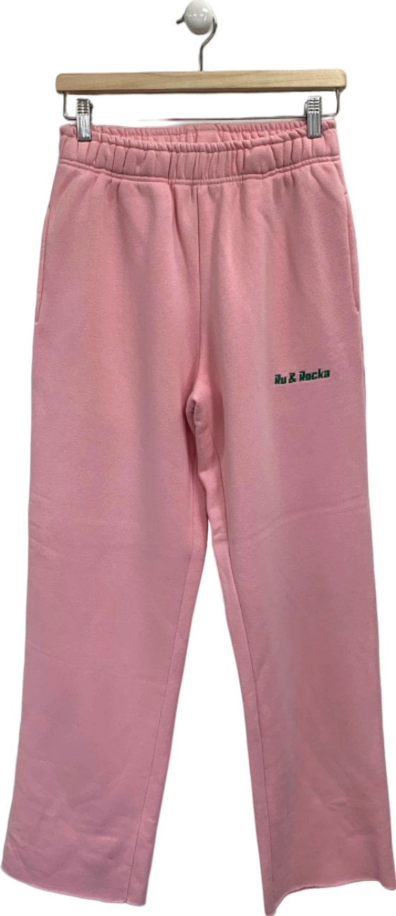 Ru & Rocka Pink Sweatpants UK L