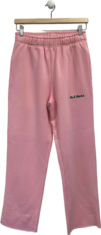 Ru & Rocka Pink Sweatpants UK L