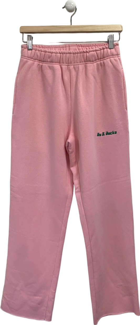 Ru & Rocka Pink Sweatpants UK L