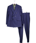 Charles Tyrwhitt Blue Stripe Suit Jacket And Trousers UK 40" CHEST