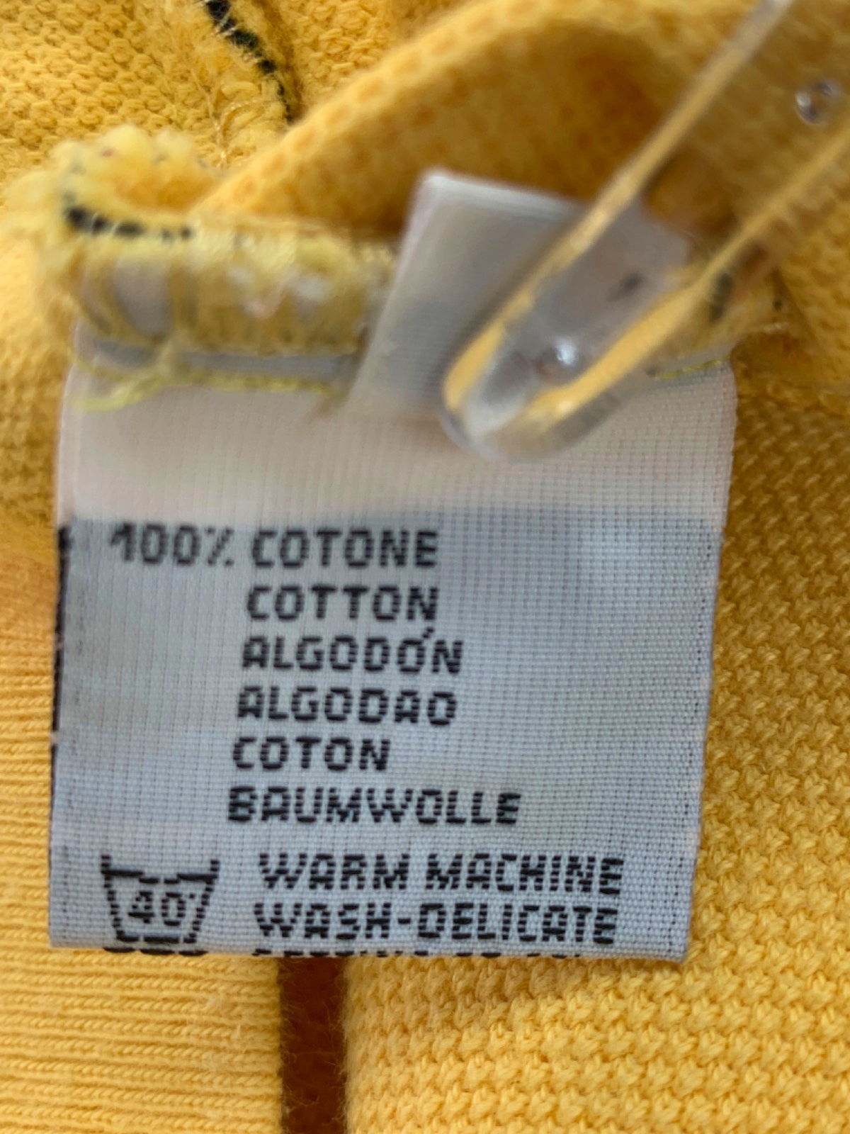 Paul & Shark Yellow Golf Jumper UK L