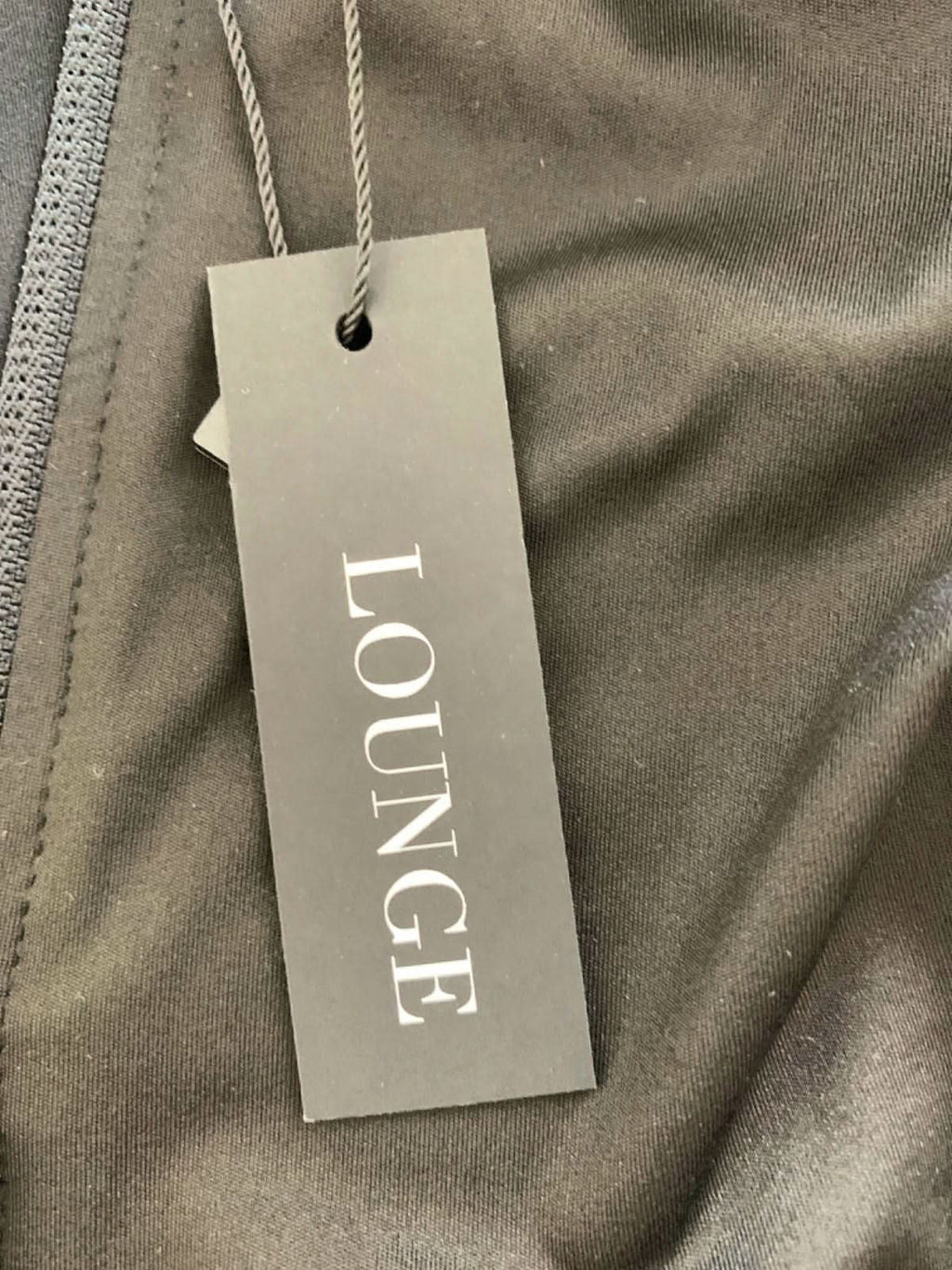 Lounge Apparel Black Short Sleeve Mini Dress UK S