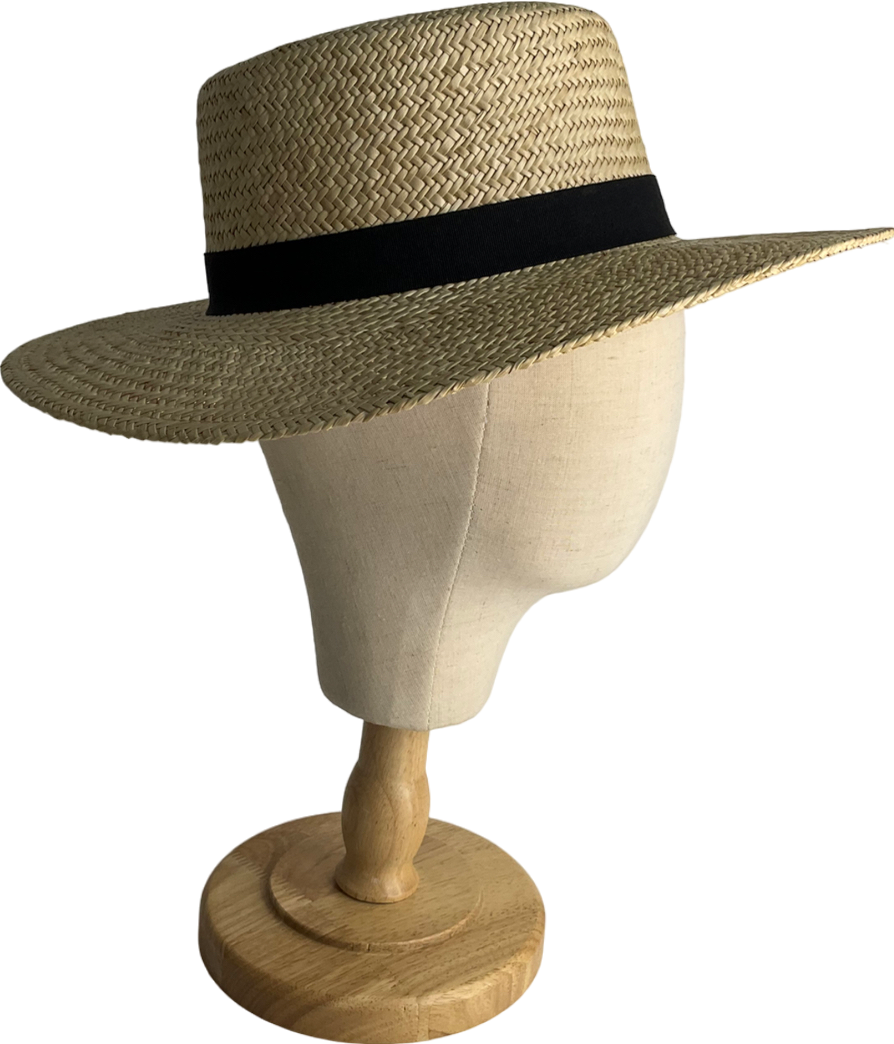 Follen Broken Street Beige The Light Straw Hat - Natural UK S/M