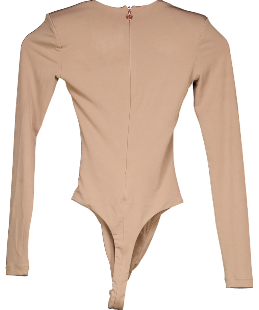 Nookie Beige Irina Bodysuit UK XS