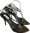 REISS Green Strappy Pointed Toe Sandals UK 7 EU 40 👠