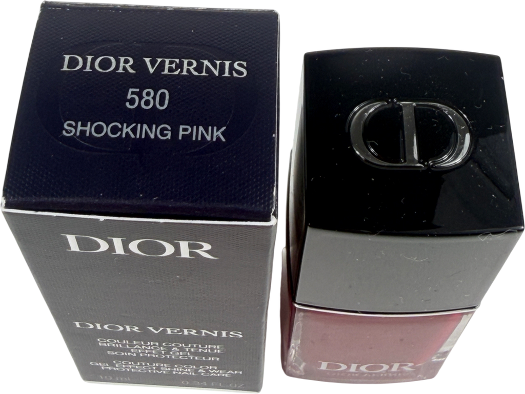 Dior Vernis Nail Polish 580 Shocking Pink 10ml