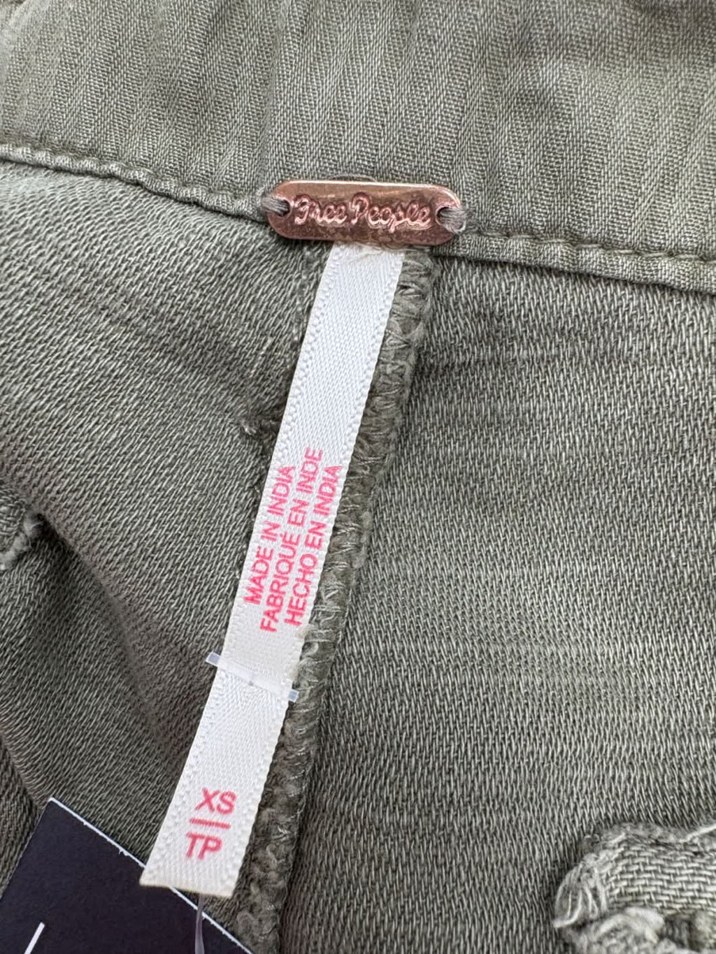 Free People Green Bay To Breakers Trousers UK XS