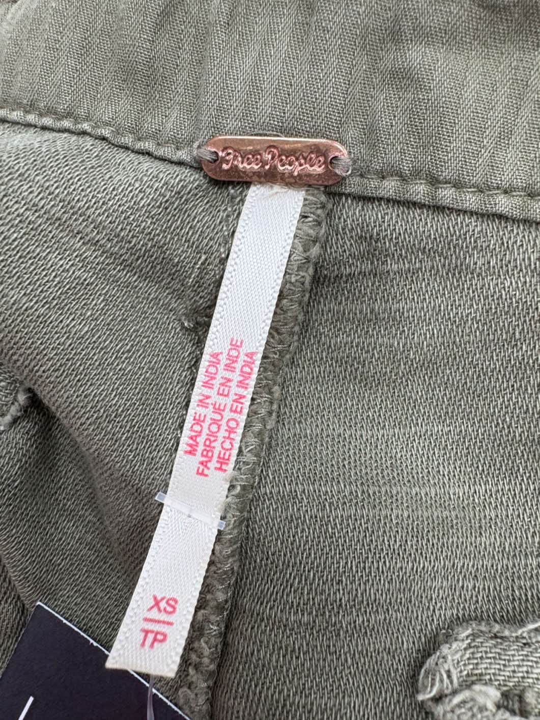 Free People Green Bay To Breakers Trousers UK XS