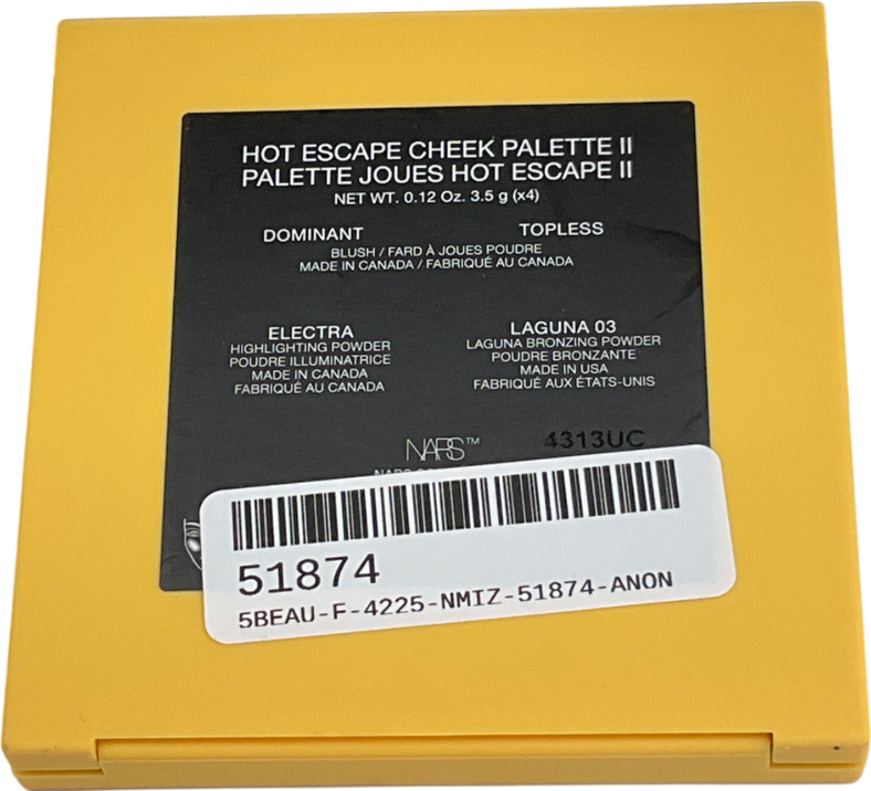 NARS Hot Escape Cheek Palette Medium Hot Escape One size