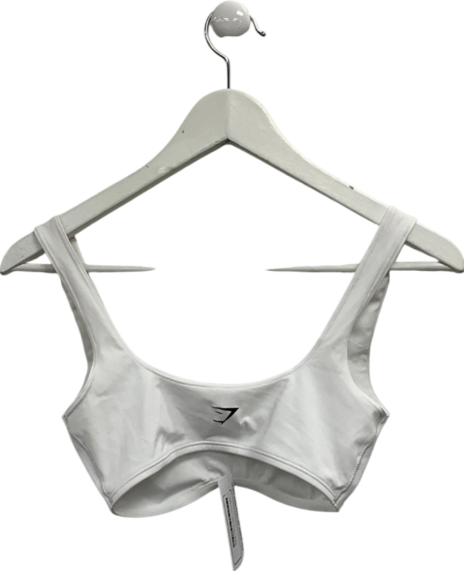 gymshark White Everyday Sports Bra UK S