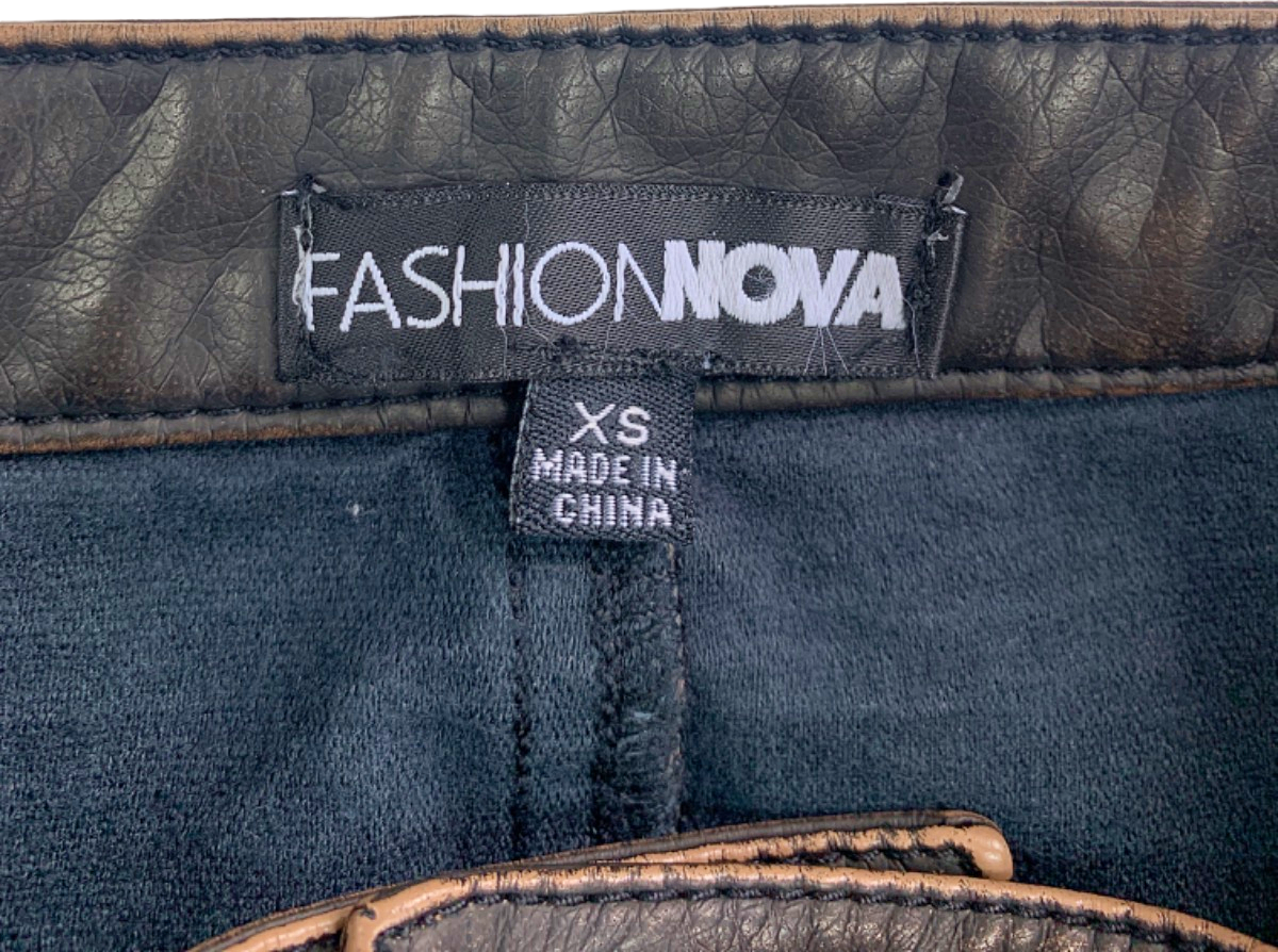 Fashion Nova Black Mini Skirt XS