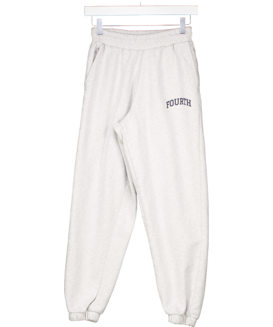 4th & Reckless Grey Branded Jogger UK S