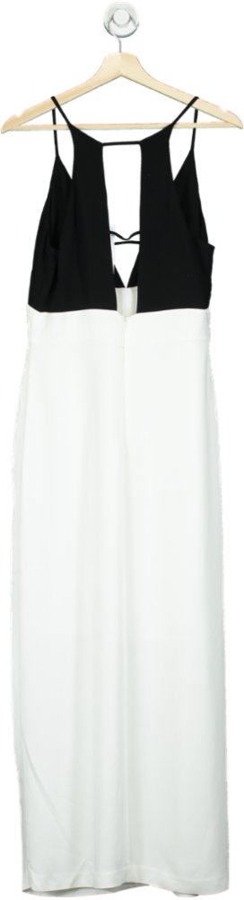 Karen Millen Black/White Sleeveless Dress UK 10