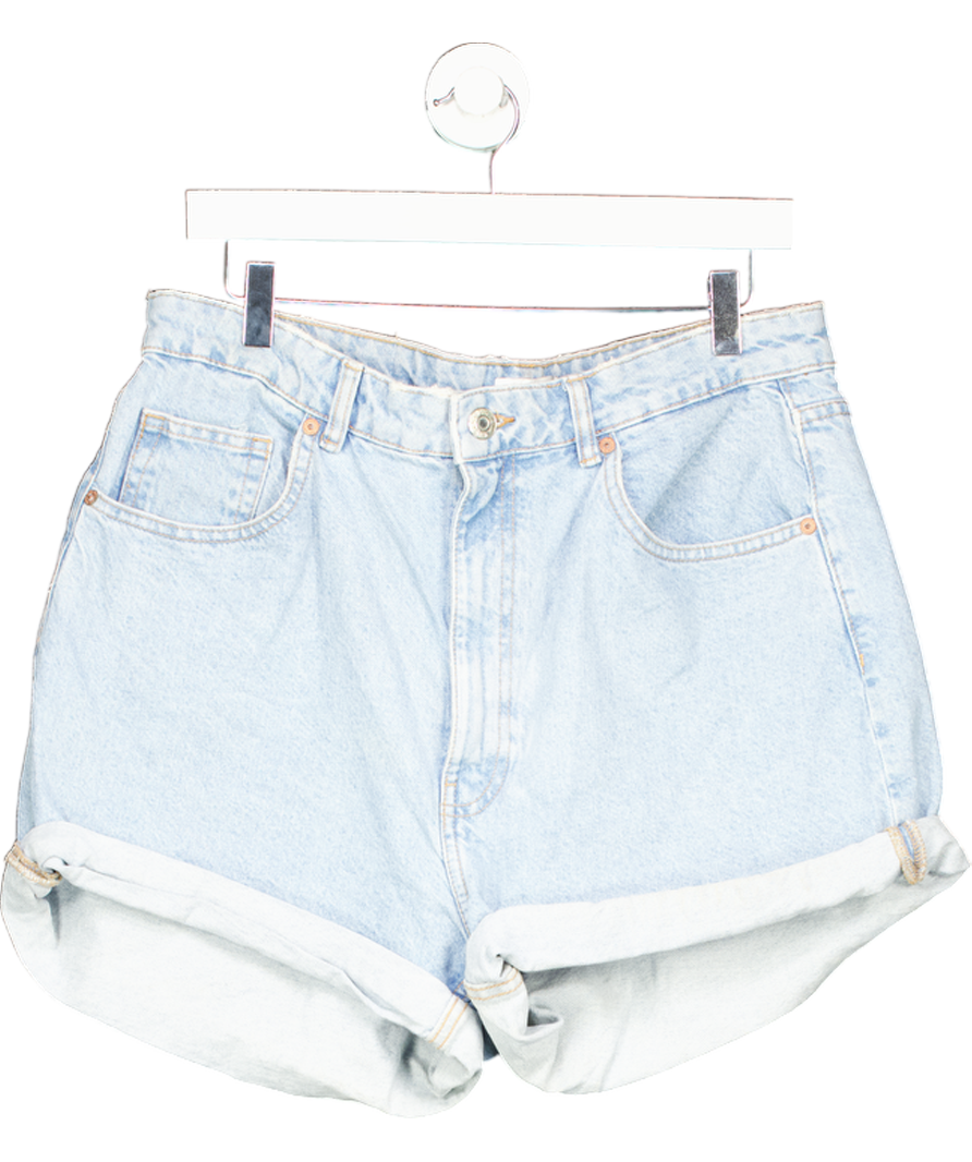 ZARA Blue Denim Shorts UK 14