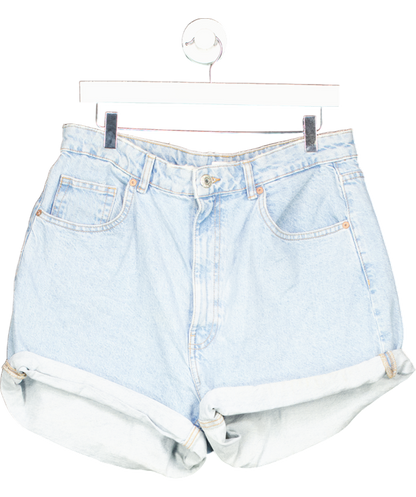 ZARA Blue Denim Shorts UK 14