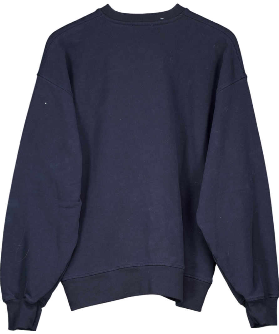 Raey Blue Recycled-yarn Cotton-blend Sweatshirt UK 10