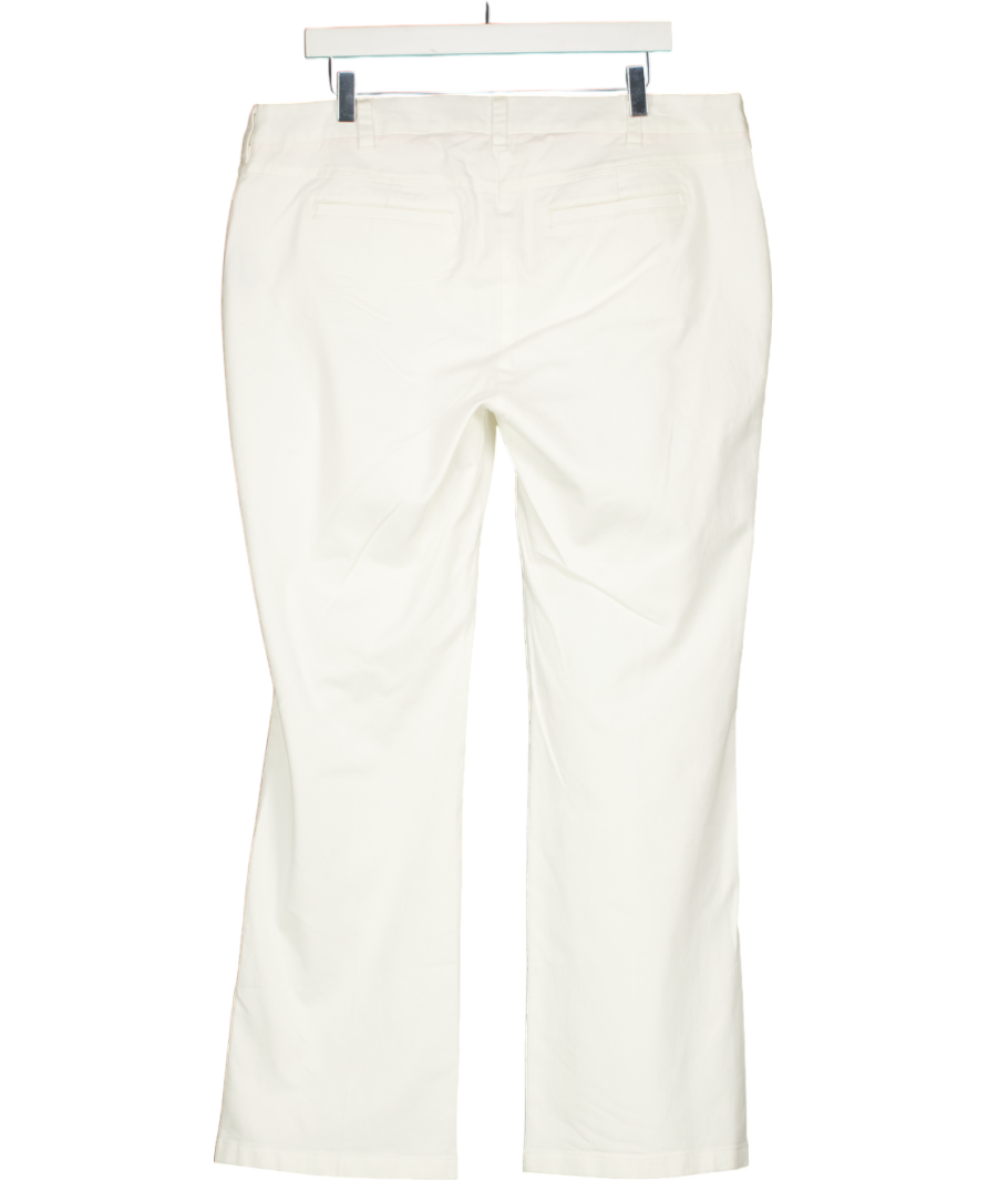 Boden White Bootleg Jeans UK 18
