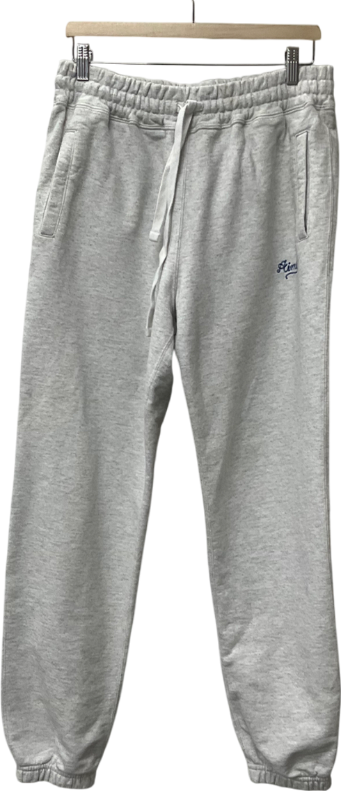 Aimél leon dore Grey Logo Printed Joggers UK M